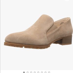 NINE WEST women’s lightening suede slip on loafer
